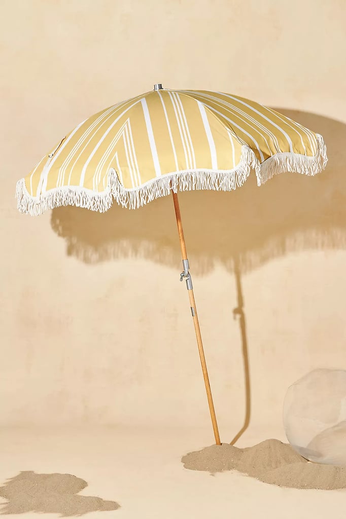 A Boho Umbrella: Business & Pleasure Co. Soleil Beach Umbrella