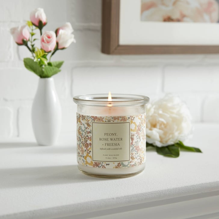 Something Floral: Threshold Lidded Jar Candle Peony Rose Water & Freesia