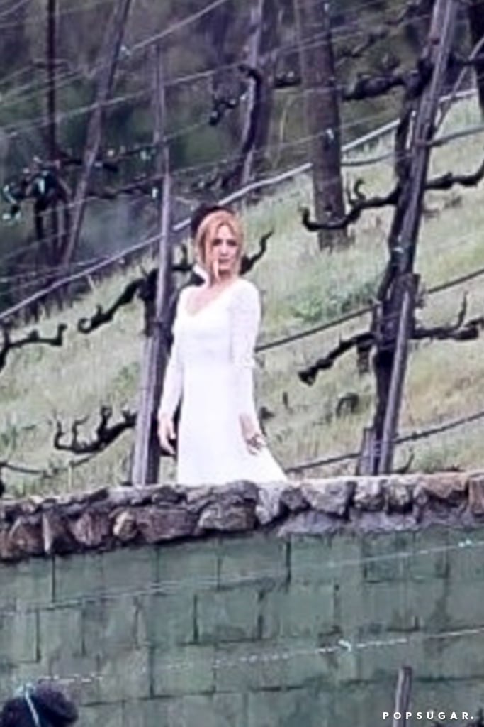 Brittany Snow Wore a Jonathan Simkhai Wedding Dress