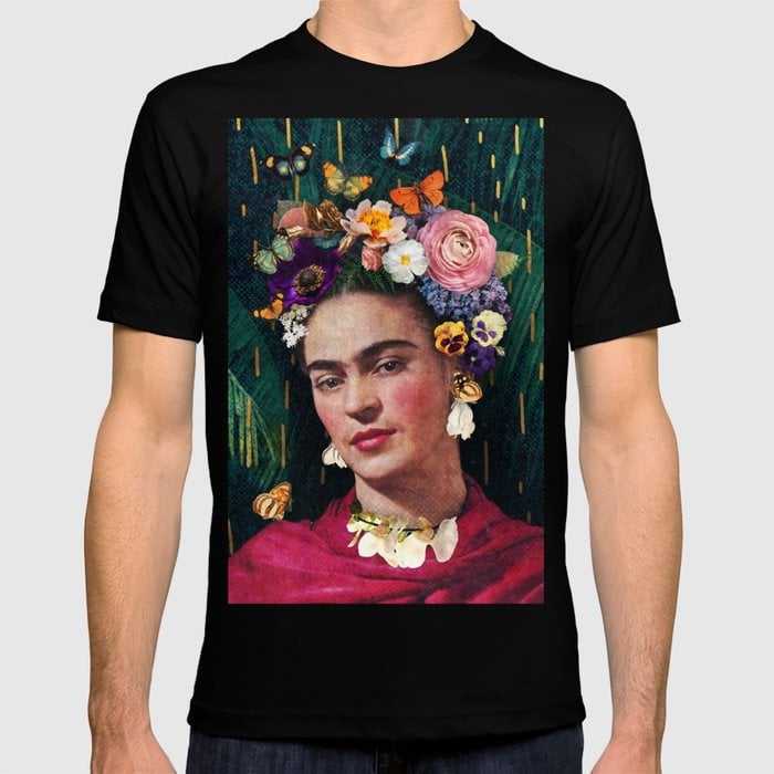 Frida Kahlo World Women's Day T-shirt | See and Shop Camila Cabello's ...