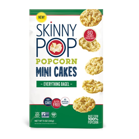 SkinnyPop Everything Bagel Mini Cakes