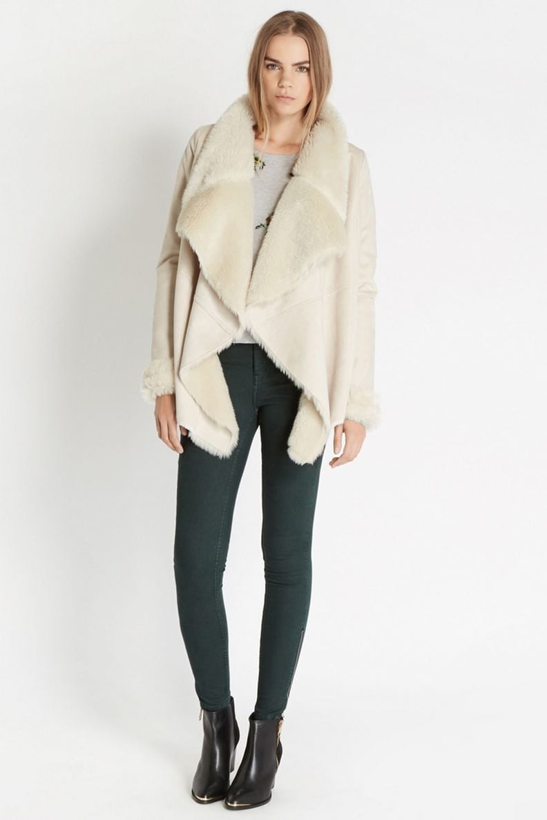 Oasis Faux Shearling Drape