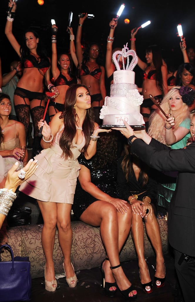 She was joined by family, friends, and fans for her bachelorette party at Tao Las Vegas in July 2011.