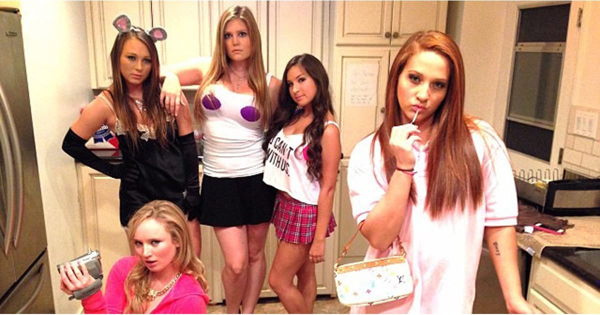 homemade mean girls halloween costumes