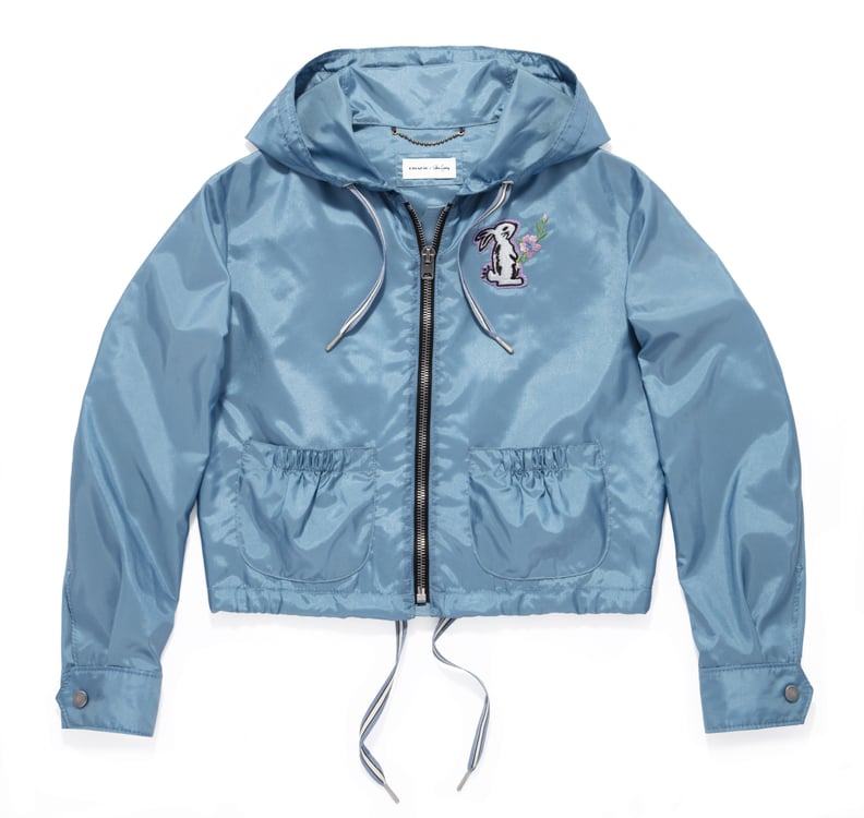 Coach x Selena Crystal Embellished Windbreaker