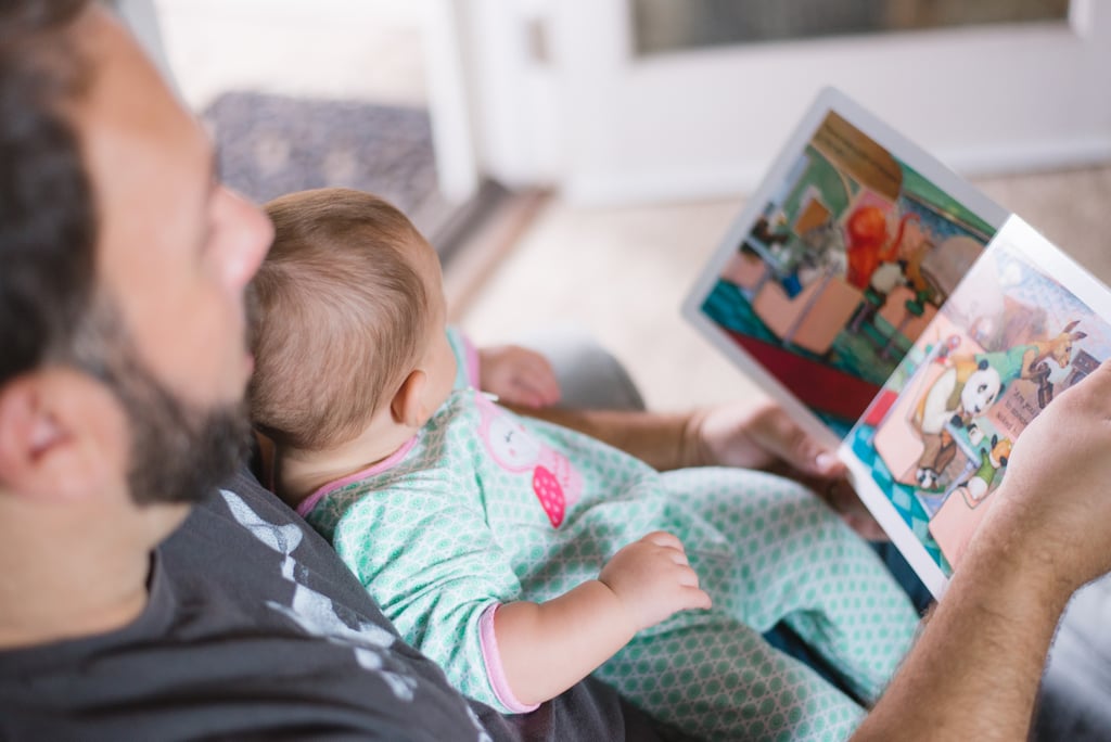 Read a book to a child.