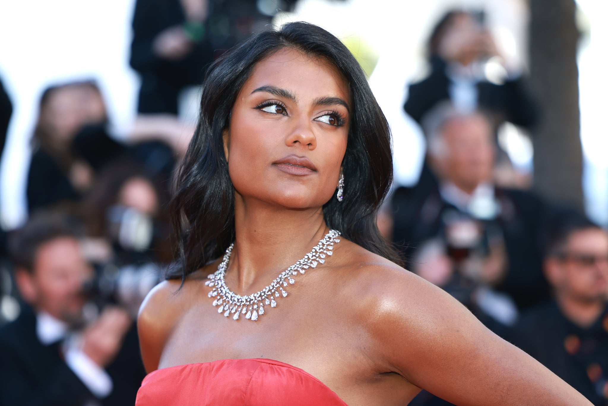 CANNES, FRANCE - MAY 15: Simone Ashley attends the 