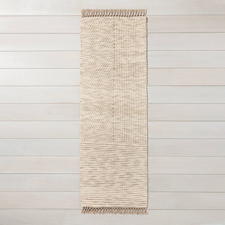 A Handmade Runner Rug: Hearth & Hand Heathered Area Rug With Magnolia