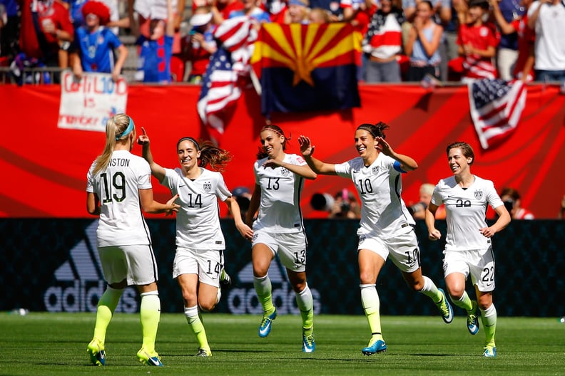 16年后,美国女足赢得了2015年世界杯