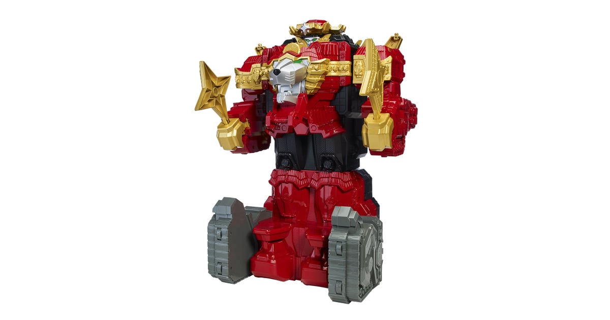 power rangers 43610 ninja steel lion fire fortress zord playset