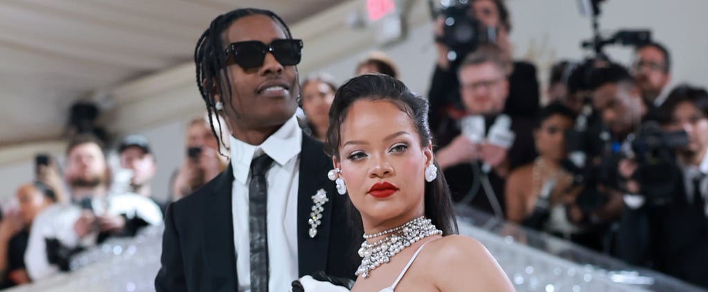 Rihanna and A$AP Rocky at the 2023 Met Gala