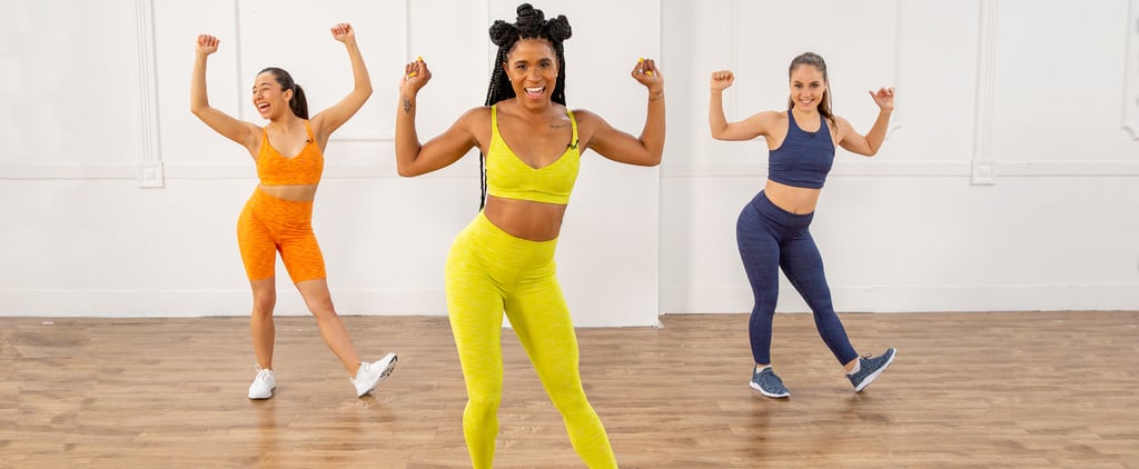 15-Minute Dance and Sculpting Workout With Weights