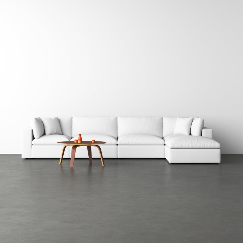 Trevor Reversible Modular Sectional With Ottoman