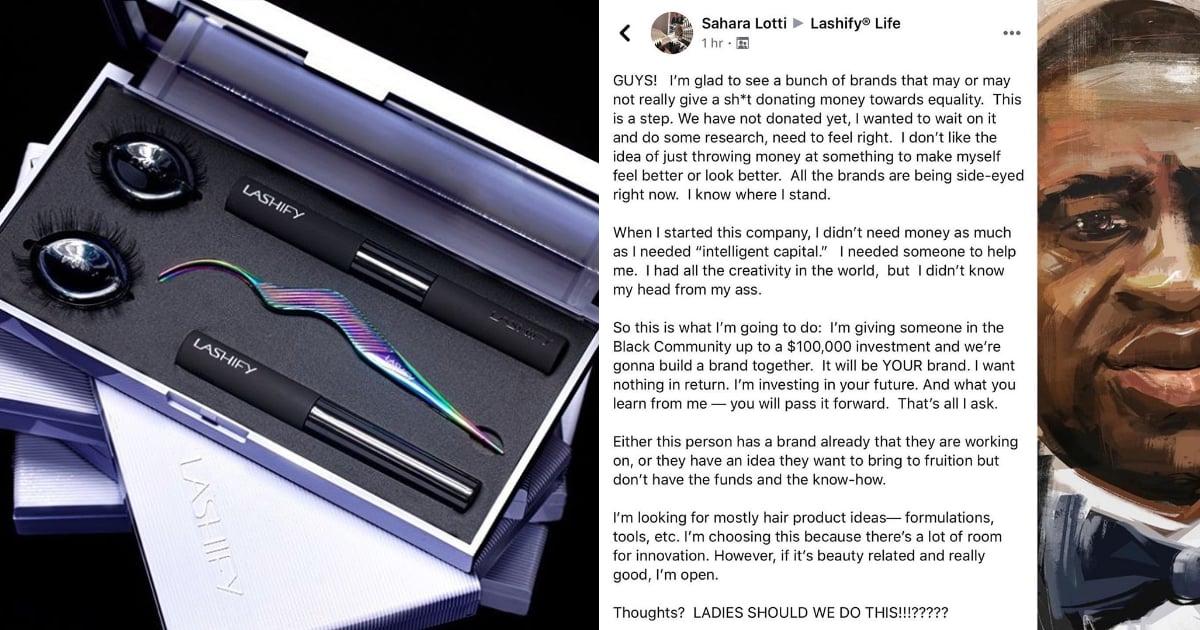 Lashify's Incubator Project to Support Black Beauty Brands | PS Beauty