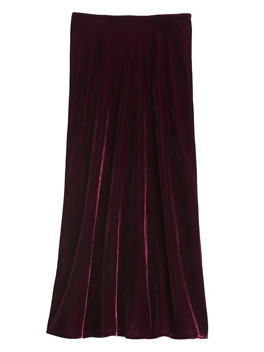 Velvet skirt banana republic hotsell