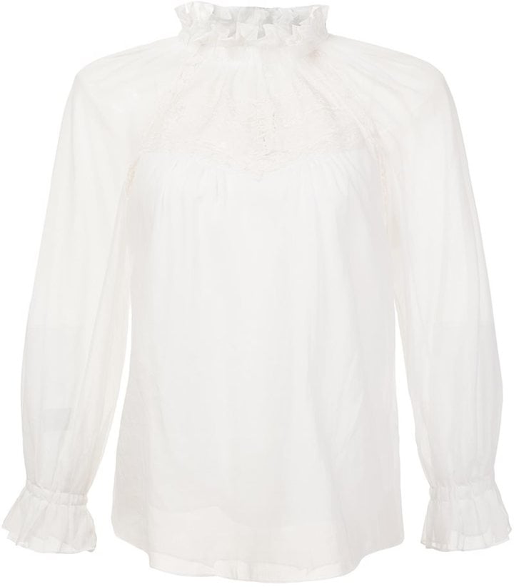 Marc Jacobs Lace Panel Blouse ($350)