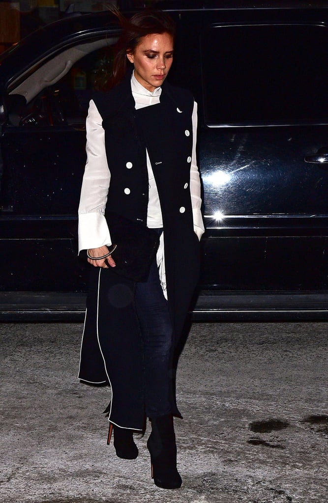 Styling a White Turtleneck With a Vest