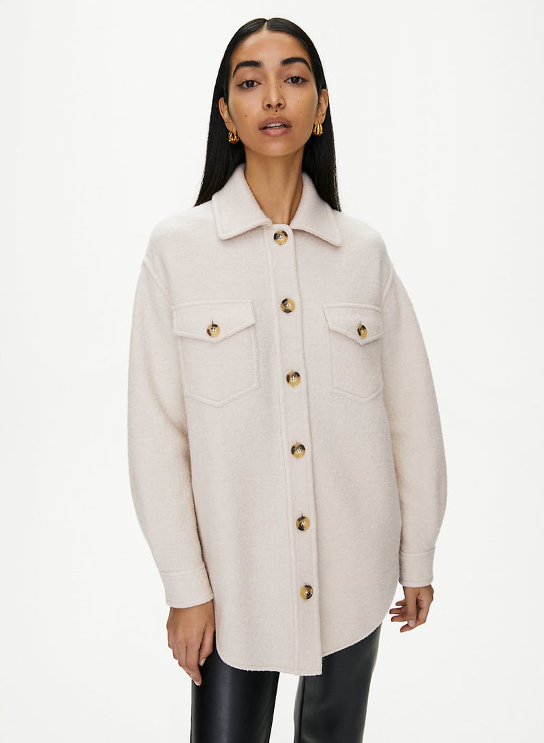 Wilfred Free Ganna Structured Wool Utility Jacket