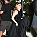 Ashley Olsen Black Block Heel Shoes