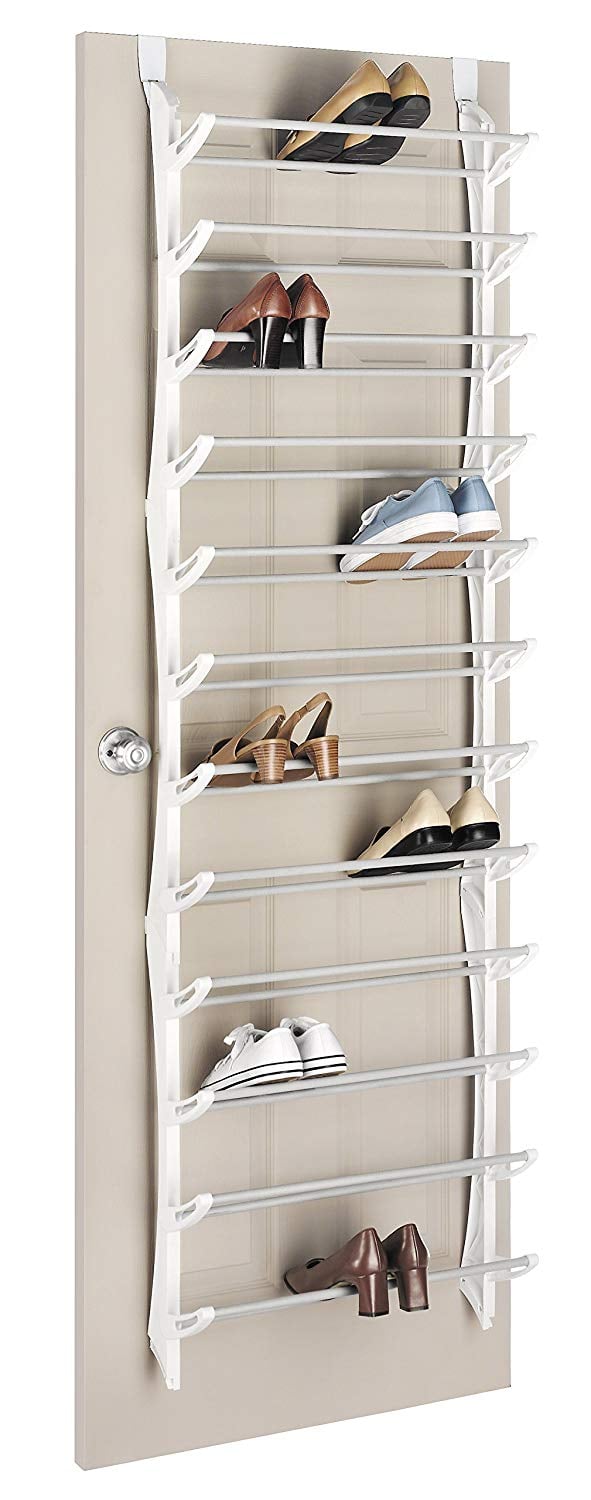 steel shoe racks on The Best Accessory Organizers On Amazon Popsugar Home