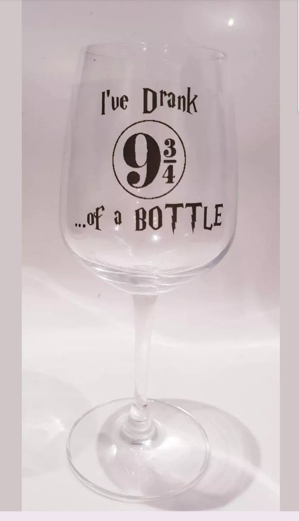 Harry Potter Inspired Wine Glass Sticker Pack