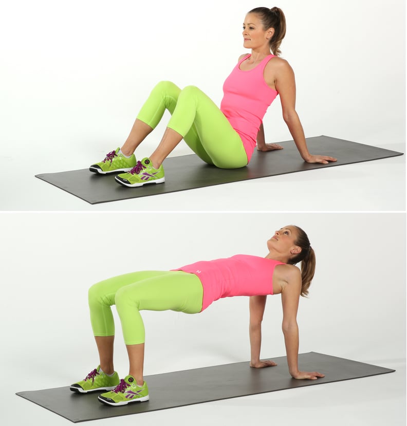 Upper and Lower Body: Reverse Plank Bridge