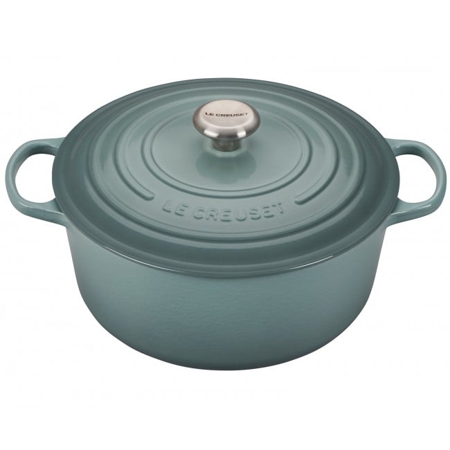 Round Dutch Oven in Sea Salt