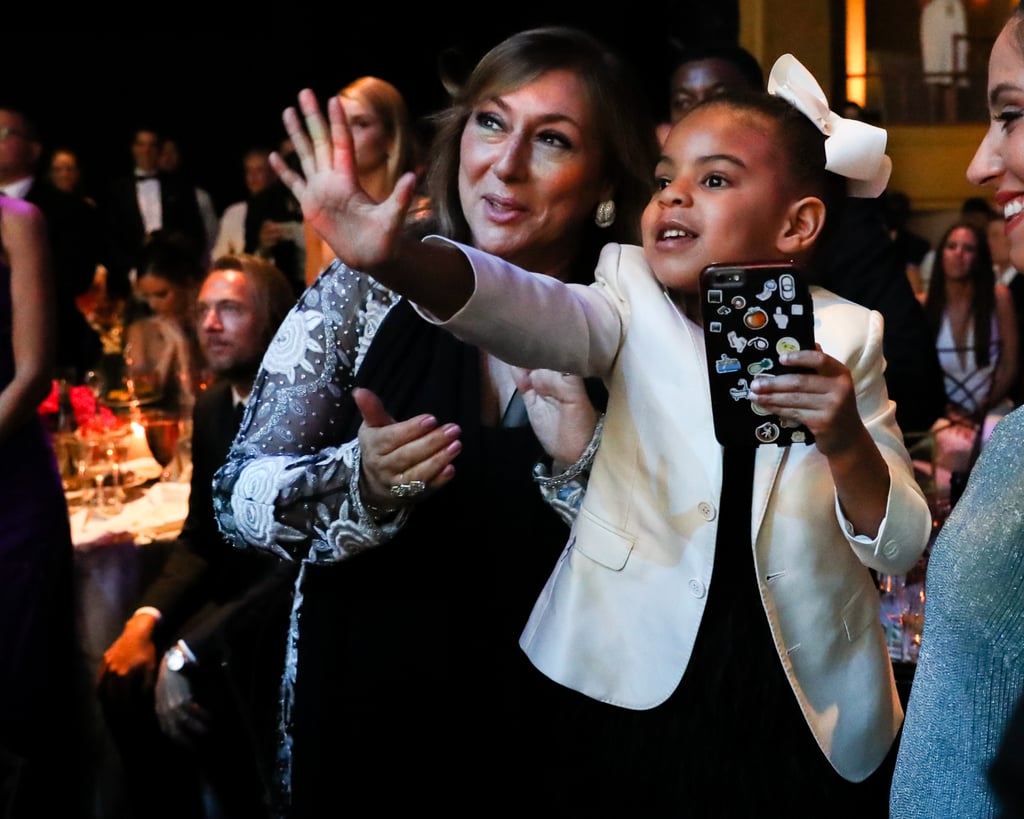 Blue's White Jacket — and Very Cool Phone Case