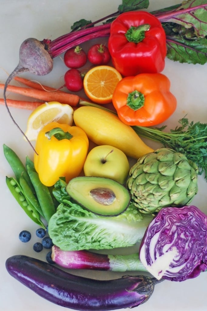 Fruits and Vegetables Rainbow POPSUGAR Food