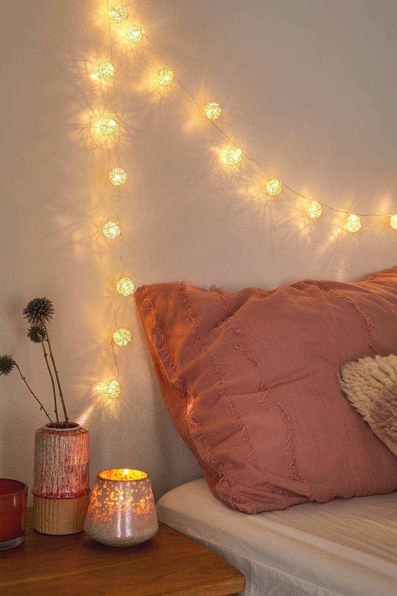 Woven Globe String Lights