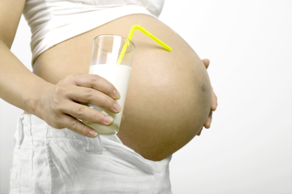 Milk does a pregnant body good.