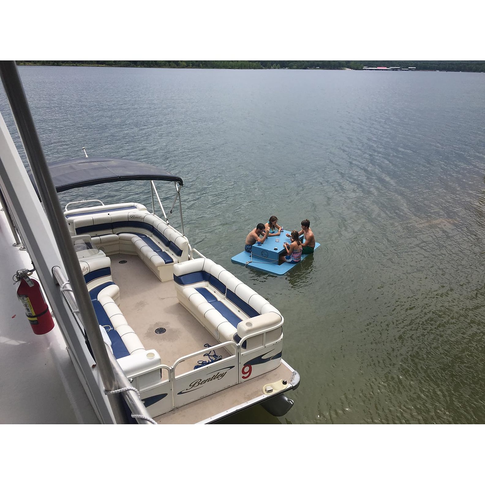 Floating Picnic Table at Sam's Club POPSUGAR Family