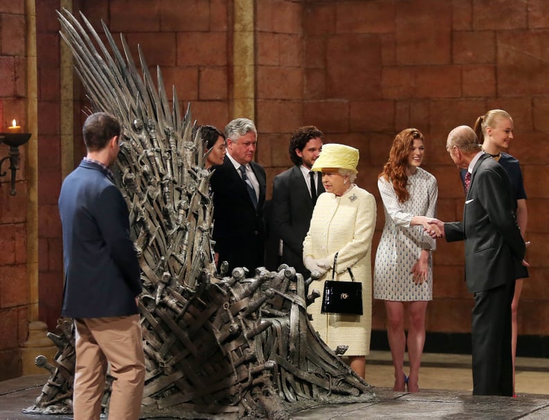 The Queen Checked Out the Iron Throne