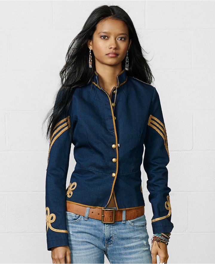 denim and supply military jacket