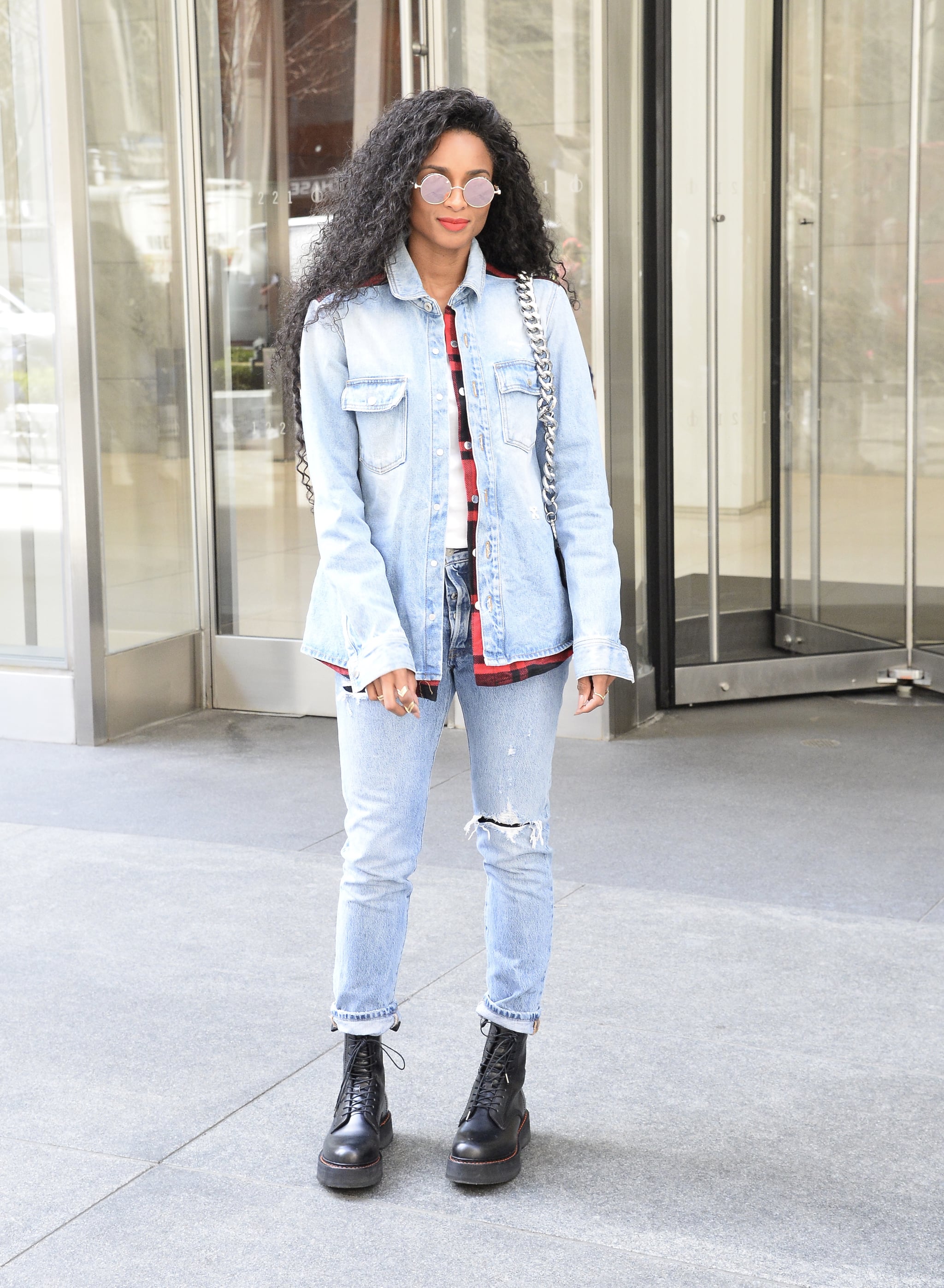 How to Wear a Denim Jacket 2019 POPSUGAR Fashion UK