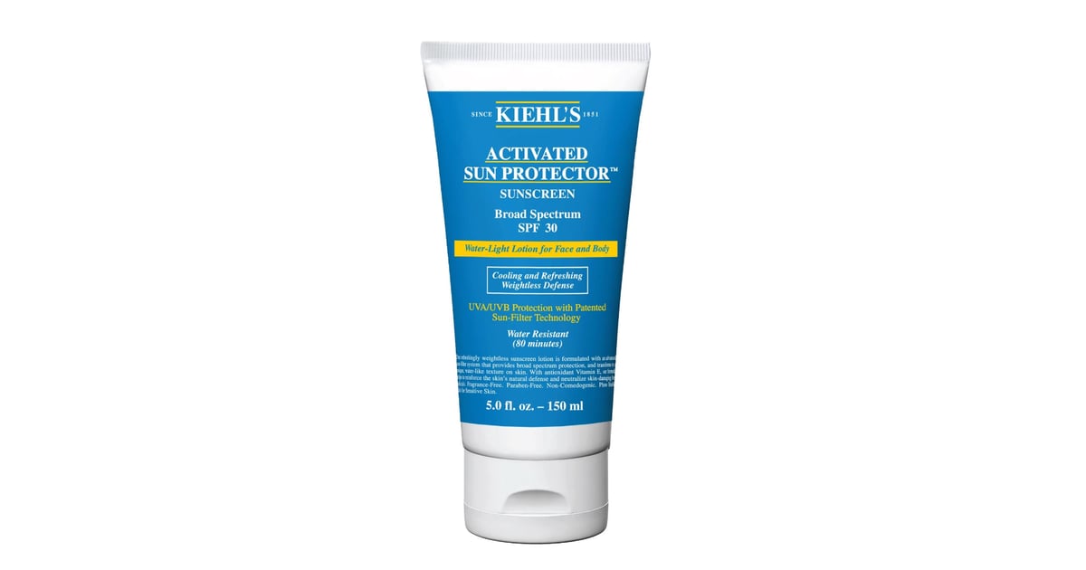 Kiehl's Activated Sun Protector WaterLight Lotion Best Sunscreen For Outdoor Workouts