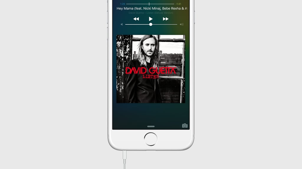 "Plug in your headphones or connect to your car, and iPhone can suggest a recent playlist or audiobook."