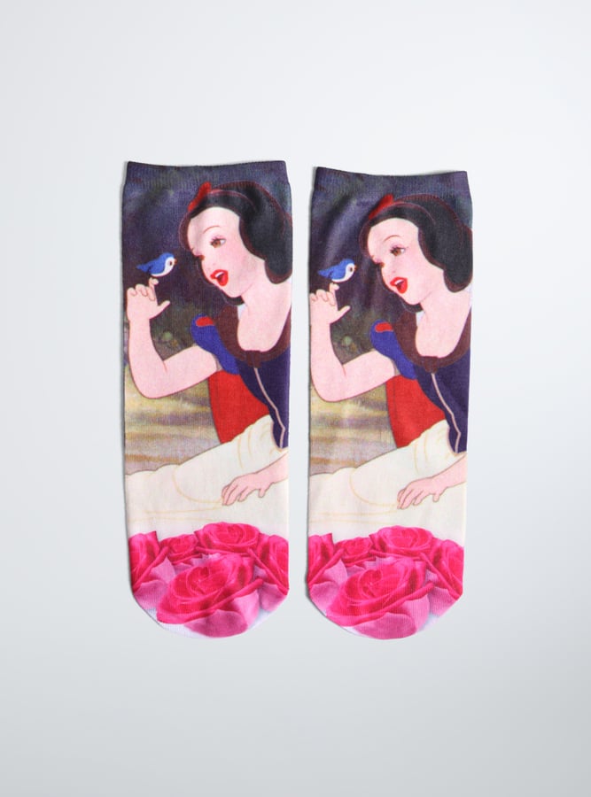 Snow White Ankle Socks