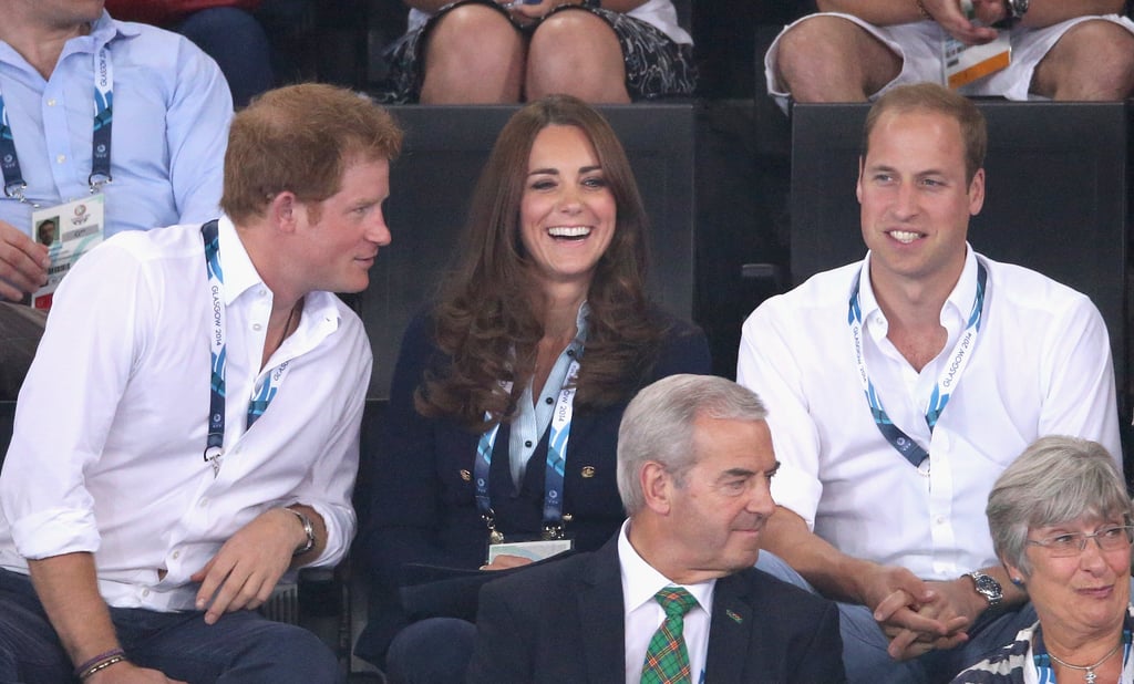 The Duke and Duchess of Cambridge at Commonwealth Games 2014