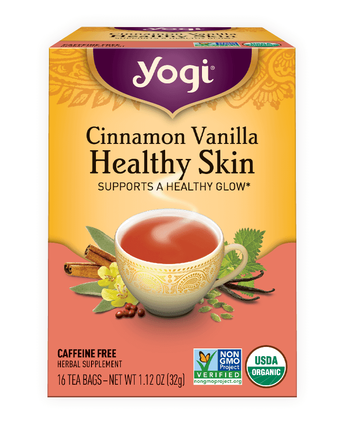 Yogi Tea Cinnamon Vanilla Healthy Skin