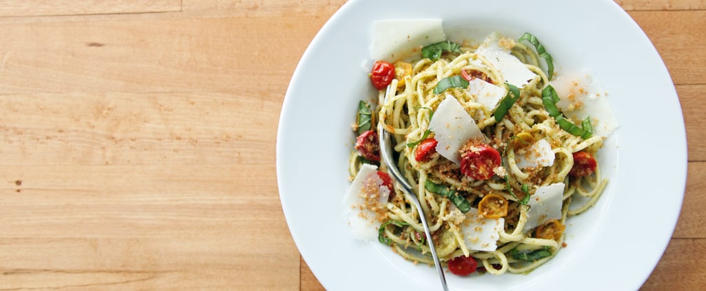 Pasta With Pesto and Roasted Tomatoes Recipe