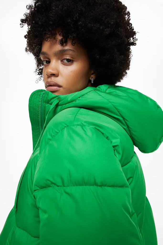 A Cold-Weather Essential: H&M Hooded Puffer Jacket