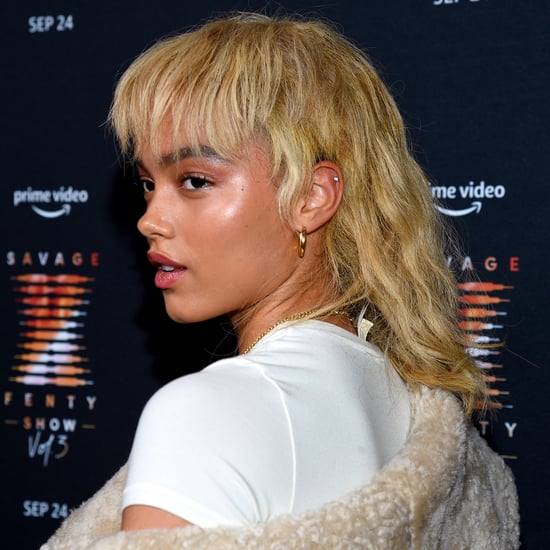 Whitney Peak's Blond Mullet at the Savage X Fenty Premiere