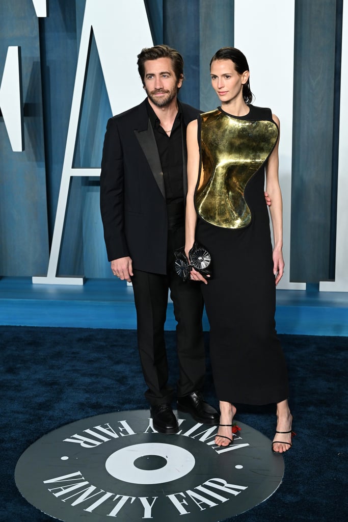 Jake Gyllenhaal, Jeanne Cadieu at Vanity Fair Oscars Party