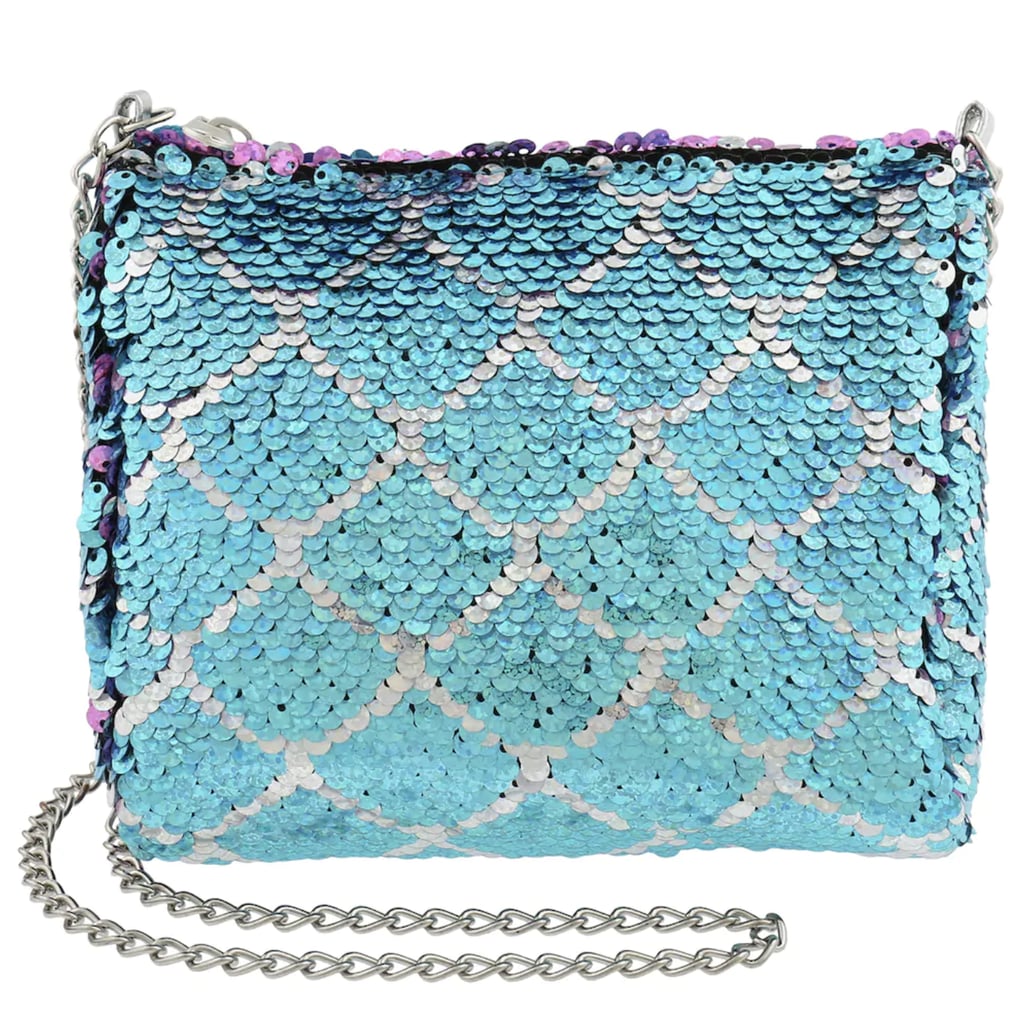 flip sequin purse