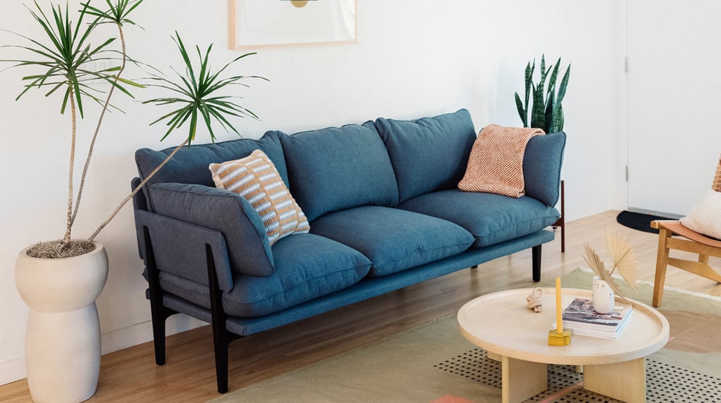 Best And Most Comfortable Couches And Sofas 2021 Popsugar Home Best choice products modern faux leather futon sofa bed fold up & down recliner couch with cup. most comfortable couches and sofas