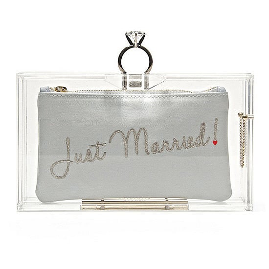 Once you have your perfect wedding dress and a beautiful veil to match, it's time to secure an equally chic clutch that will house all your night's necessities. Whether you're a classic, retro, or beachy bride, POPSUGAR Fashion has 21 bridal bags that are pure eye candy. Once you have your perfect wedding dress and a beautiful veil to match, it's time to secure an equally chic clutch that will house all your night's necessities. Whether you're a classic, retro, or beachy bride, POPSUGAR Fashion has 21 bridal bags that are pure eye candy.