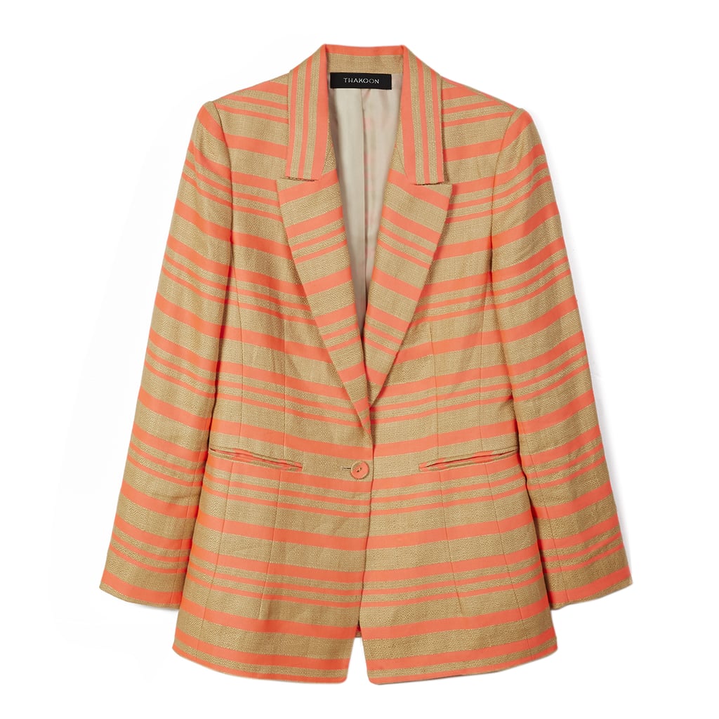 Lena Dunham: Thakoon striped blazer
