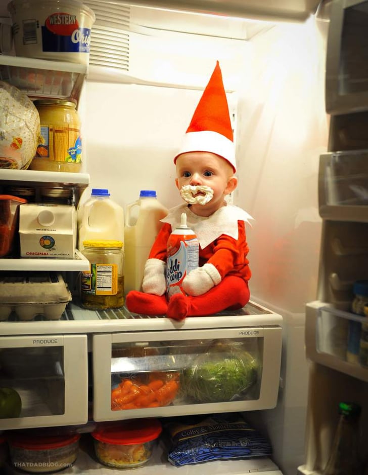 Real-Life Elf on the Shelf Ideas | POPSUGAR Family Photo 10