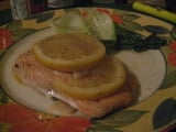 Lemon-Baked Salmon and Baby Bok Choy Dinner